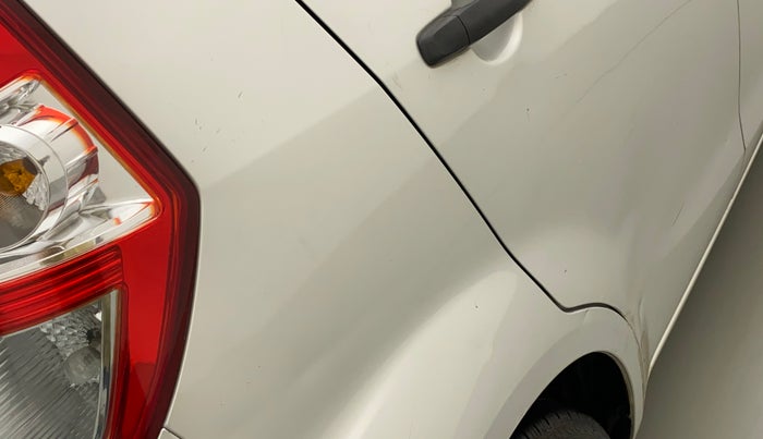 2012 Maruti Ritz VXI, Petrol, Manual, 53,625 km, Right quarter panel - Minor scratches
