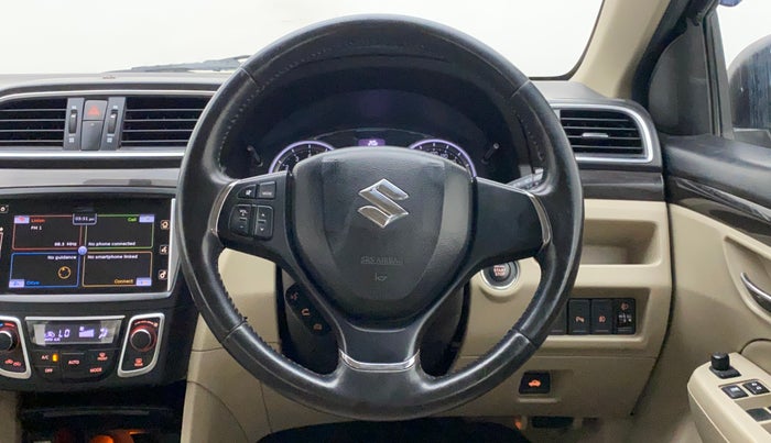 2016 Maruti Ciaz ZXI AT, Petrol, Automatic, 63,502 km, Steering Wheel Close Up
