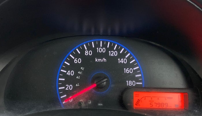 2015 Datsun Go T, Petrol, Manual, 57,988 km, Odometer Image