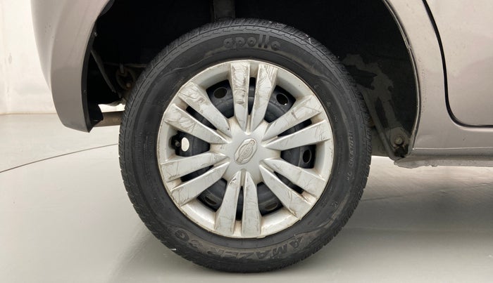 2015 Datsun Go T, Petrol, Manual, 57,988 km, Right Rear Wheel