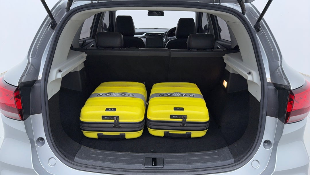 Boot Inside View with Luggage