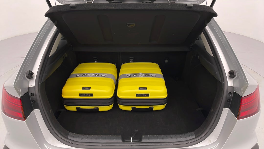Boot Inside View with Luggage