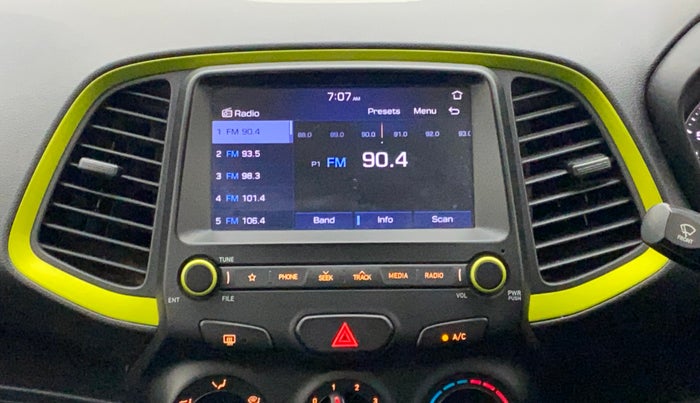 2019 Hyundai NEW SANTRO SPORTZ AMT, Petrol, Automatic, 35,855 km, Infotainment System