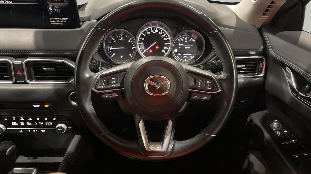 2021 Mazda CX-5 Gt (AWD), Automatic, 107958 km, Steering Wheel Close-up