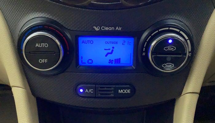 2013 Hyundai Verna FLUIDIC 1.6 VTVT SX OPT AT, Petrol, Automatic, 56,110 km, Automatic Climate Control