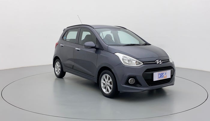 2015 Hyundai Grand i10 ASTA 1.2 KAPPA VTVT, Petrol, Manual, 54,878 km, Right Front Diagonal