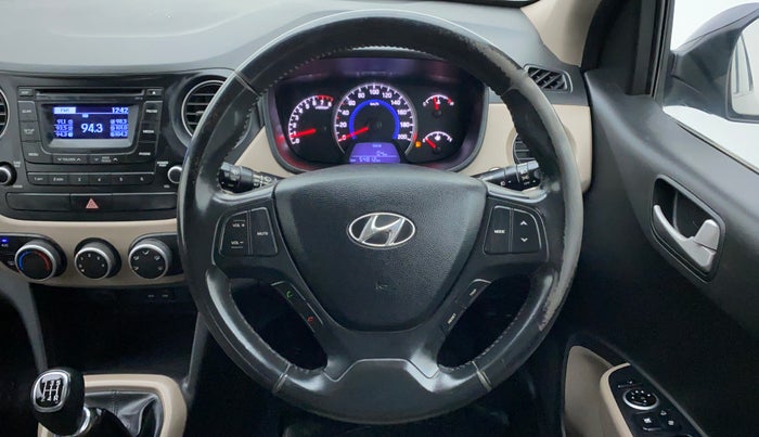 2015 Hyundai Grand i10 ASTA 1.2 KAPPA VTVT, Petrol, Manual, 54,878 km, Steering Wheel Close Up
