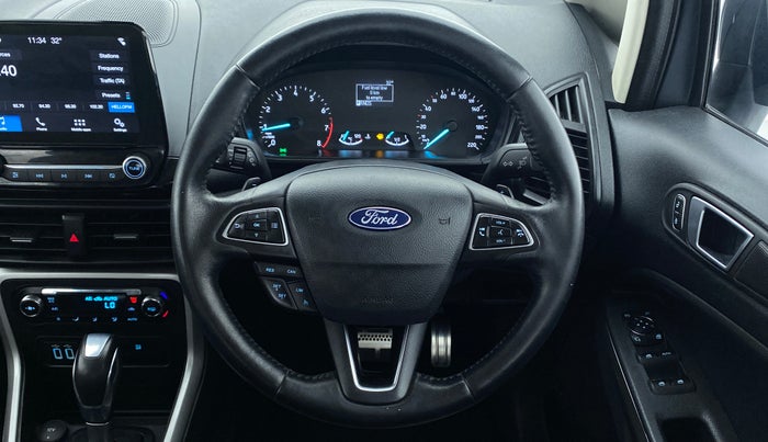 2018 Ford Ecosport 1.5 TITANIUM PLUS TI VCT AT, Petrol, Automatic, 51,558 km, Steering Wheel Close Up