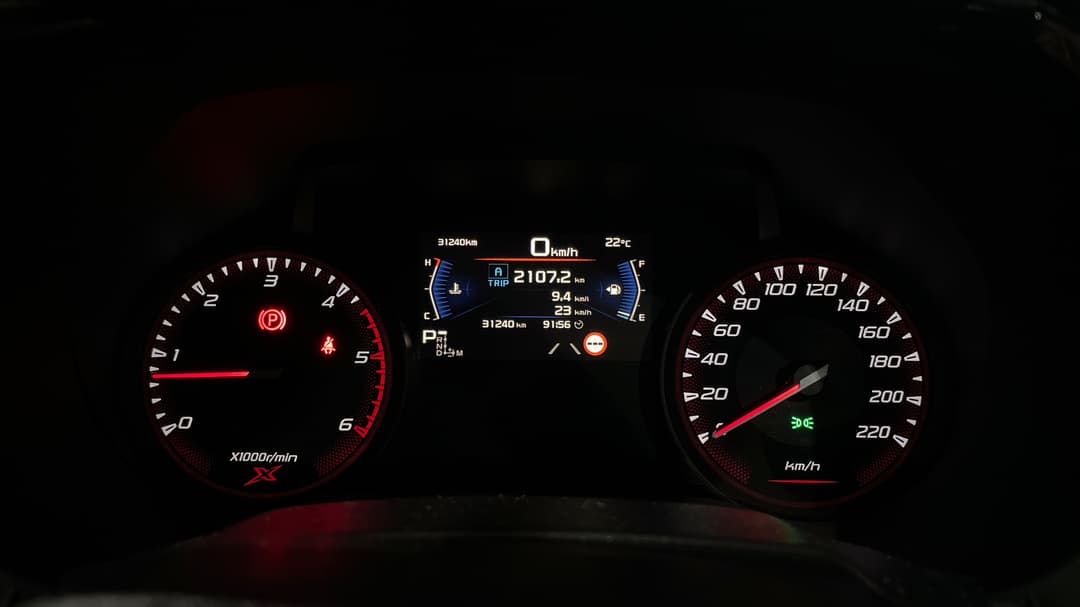 2022 Isuzu D-MAX X-terrain (4x4), Automatic, 31240 km, Odometer View