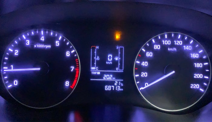 2015 Hyundai Elite i20 SPORTZ 1.2, Petrol, Manual, 68,713 km, Odometer Image