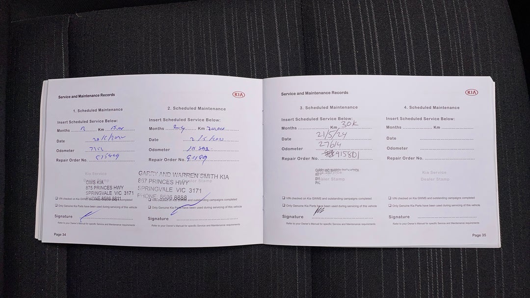 2020 Kia Picanto S (pe), Automatic, 30950 km, Service History