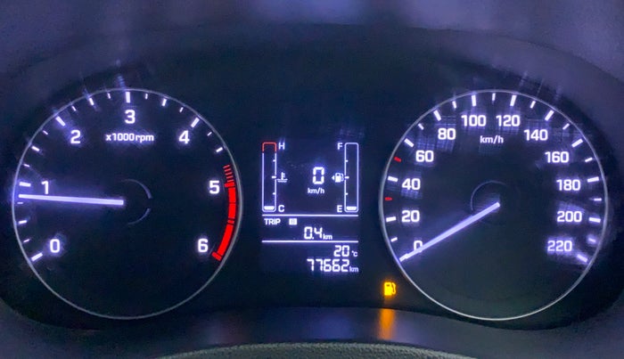 2017 Hyundai Creta 1.4 E PLUS CRDI, Diesel, Manual, 77,578 km, Odometer Image