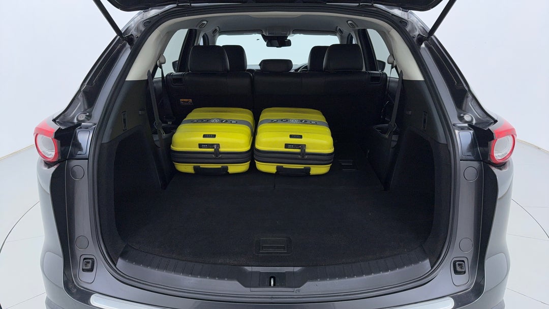 Boot Inside View with Luggage