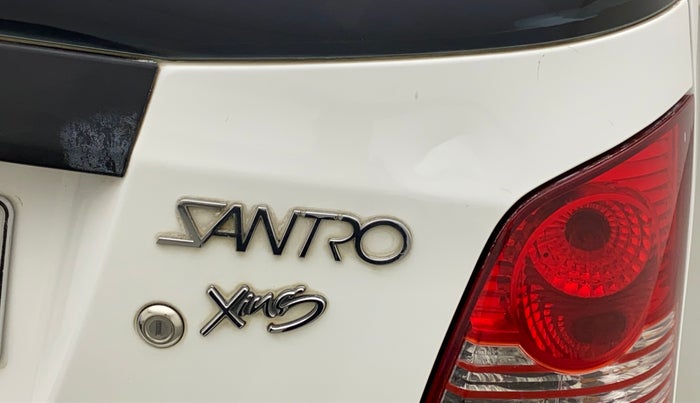 2010 Hyundai Santro Xing GL PLUS, Petrol, Manual, 63,639 km, Dicky (Boot door) - Slightly dented