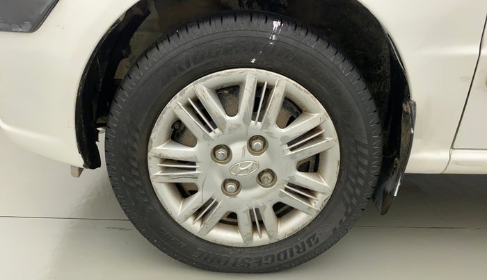 2010 Hyundai Santro Xing GL PLUS, Petrol, Manual, 63,639 km, Left Front Wheel