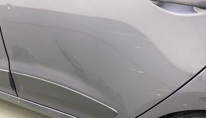 2015 Hyundai Grand i10 SPORTZ 1.2 KAPPA VTVT, Petrol, Manual, 65,200 km, Rear left door - Minor scratches