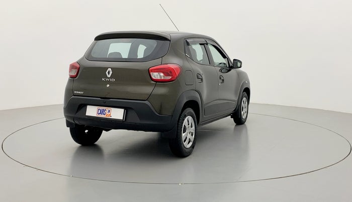 2018 Renault Kwid 1.0 RXT, Petrol, Manual, 33,955 km, Right Back Diagonal (45- Degree) View