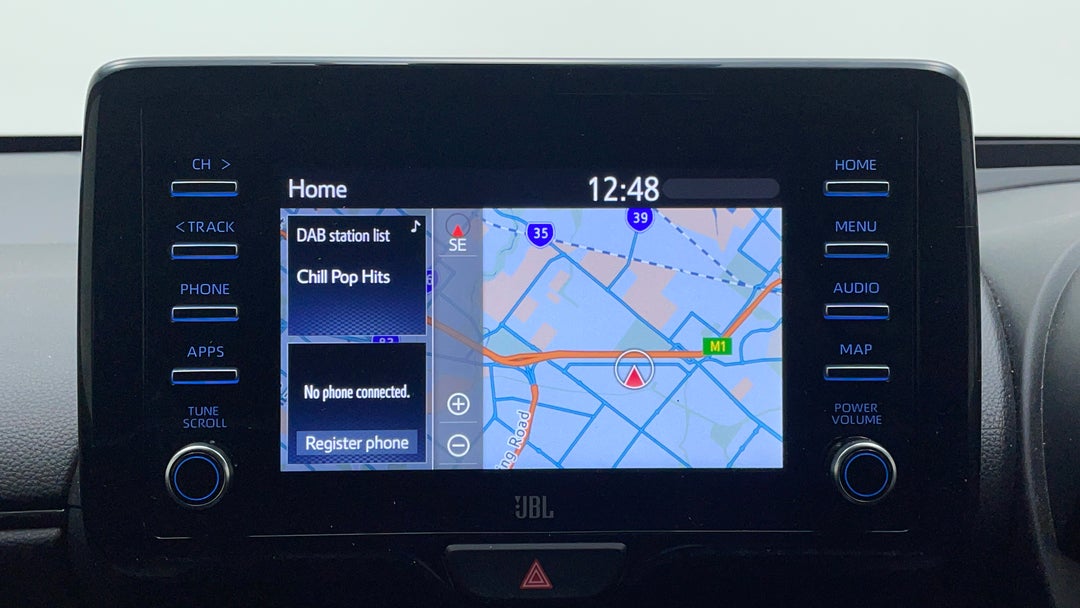 2021 Toyota Gr Yaris Gr, Manual, 22569 km, Infotainment System