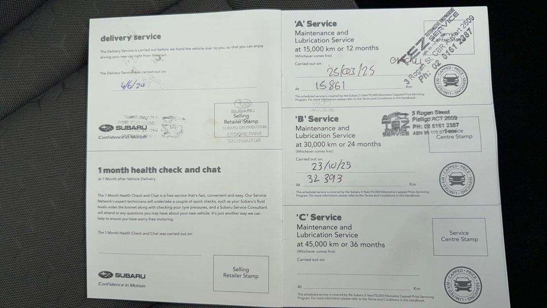 2024 Subaru Crosstrek Awd 2.0l, Automatic, 34012 km, Service History