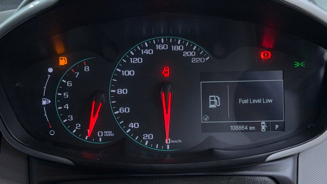 2017 Holden Barina Lt, Automatic, 108864 km, Odometer View