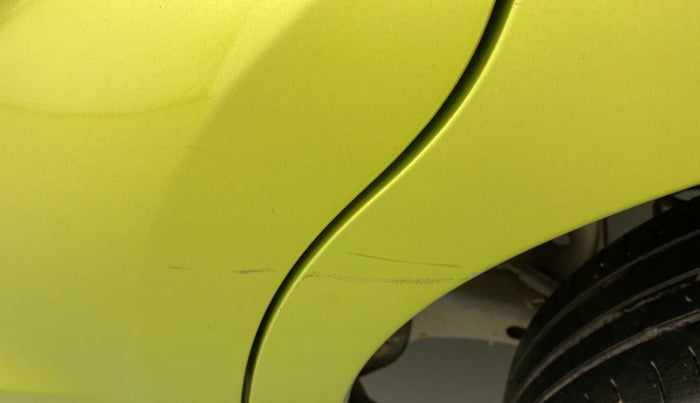 2016 Datsun Redi Go T (O), Petrol, Manual, 54,808 km, Left quarter panel - Minor scratches