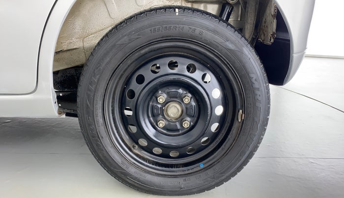 2014 Maruti Wagon R 1.0 VXI, Petrol, Manual, 87,240 km, Left Rear Wheel