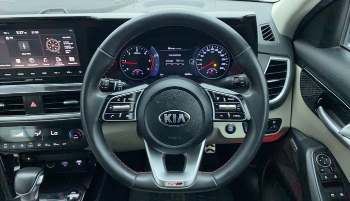 2019 KIA SELTOS 1.5 GTX+ AT, Diesel, Automatic, 69,852 km, Steering Wheel Close Up