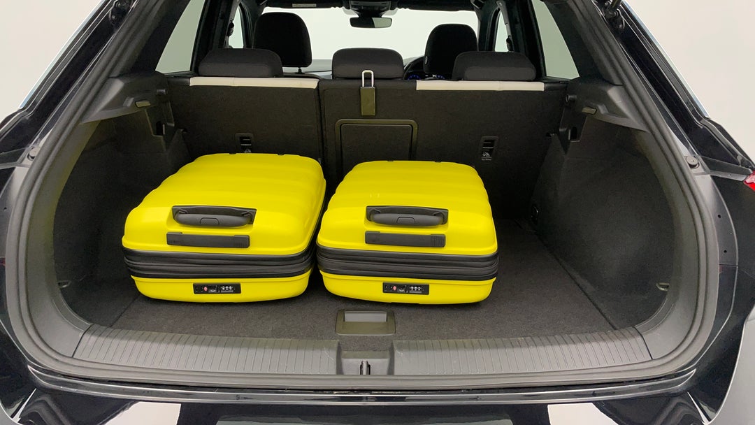 Boot Inside View with Luggage