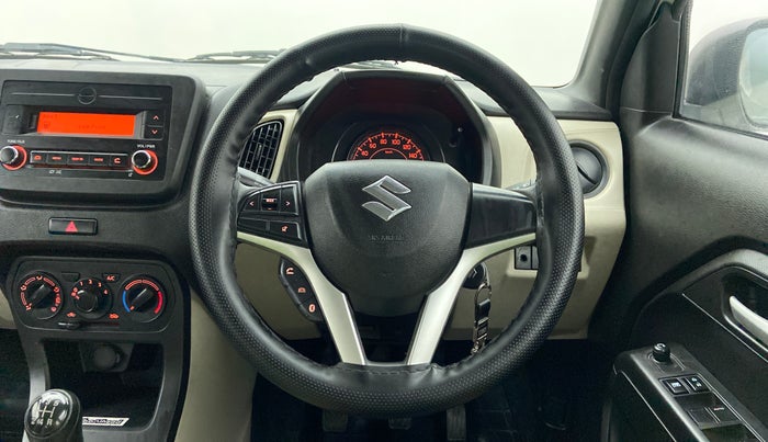 2020 Maruti New Wagon-R VXI 1.2L, Petrol, Manual, 25,066 km, Steering Wheel Close Up