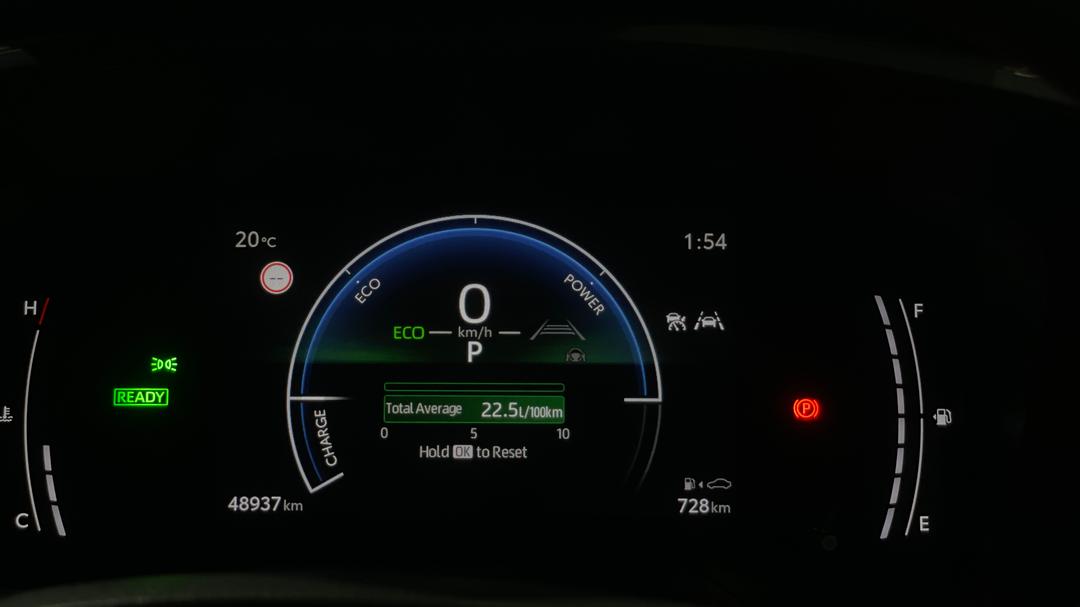 2023 Toyota Corolla Ascent Sport Hybrid, Automatic, 48937 km, Odometer View