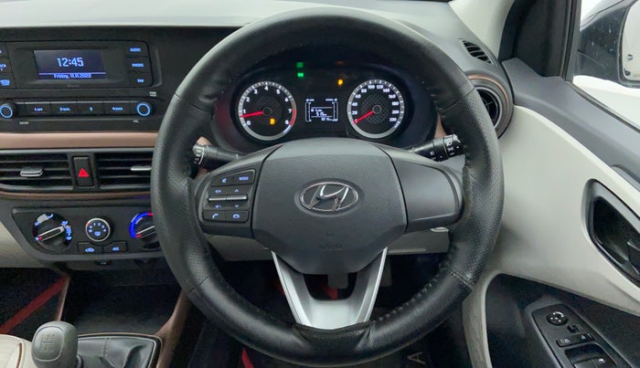 2022 Hyundai AURA S CNG, CNG, Manual, 9,259 km, Steering Wheel Close Up