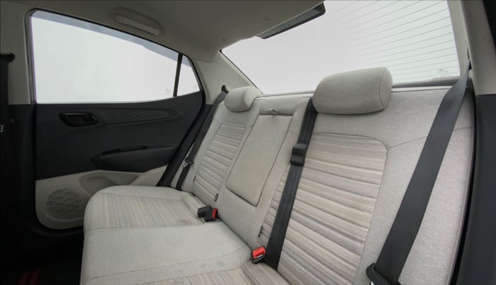 2022 Hyundai AURA S CNG, CNG, Manual, 9,259 km, Right Side Rear Door Cabin