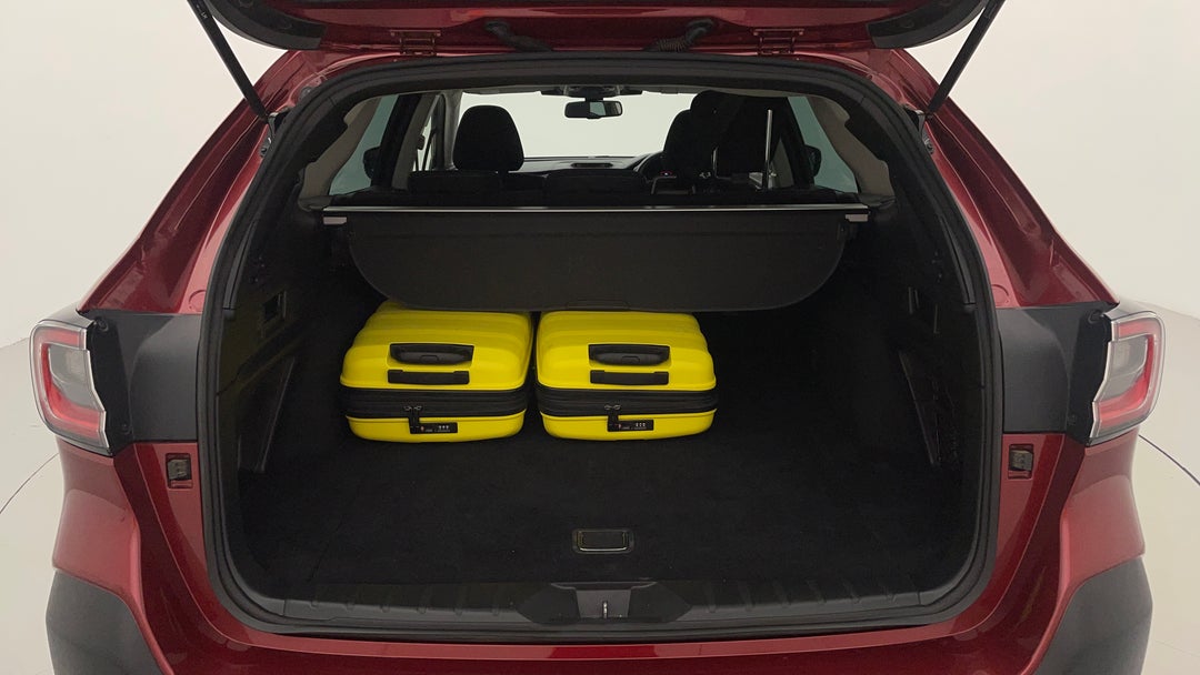 Boot Inside View with Luggage