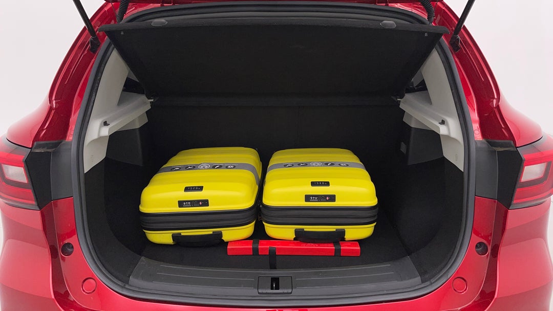 Boot Inside View with Luggage