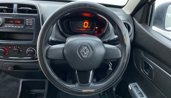 2017 Renault Kwid RXL, Petrol, Manual, 10,404 km, Steering Wheel Close Up