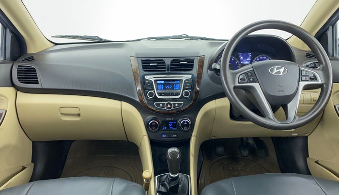 2015 Hyundai Verna FLUIDIC 1.6 VTVT S, Petrol, Manual, 59,493 km, Dashboard