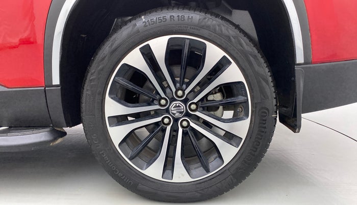 2021 MG HECTOR PLUS SMART 2.0 7STR, Diesel, Manual, 1,954 km, Left Rear Wheel