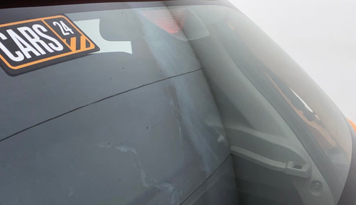2019 Maruti S PRESSO VXI PLUS AMT, Petrol, Automatic, 13,048 km, Rear windshield - Minor spot on windshield