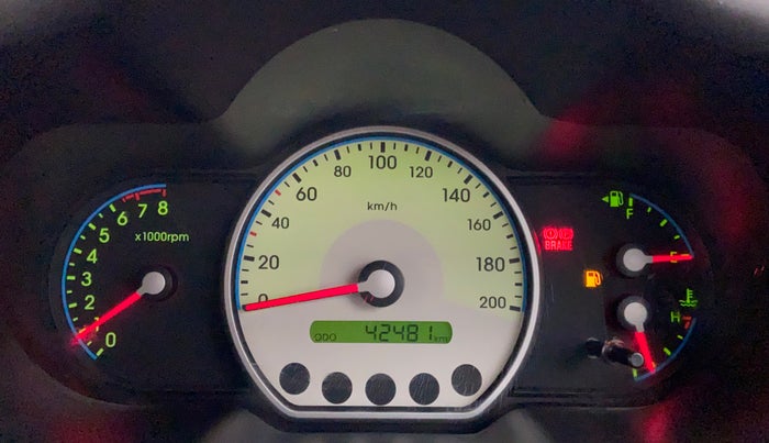 2009 Hyundai i10 MAGNA 1.2, Petrol, Manual, 42,468 km, Odometer Image