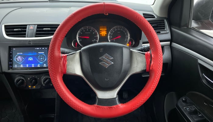 2014 Maruti Swift VXI, Petrol, Manual, 73,889 km, Steering Wheel Close Up
