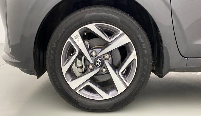 2022 Hyundai AURA SX+ AT, Petrol, Automatic, 1,018 km, Left Front Wheel