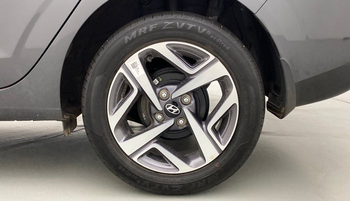 2022 Hyundai AURA SX+ AT, Petrol, Automatic, 1,018 km, Left Rear Wheel