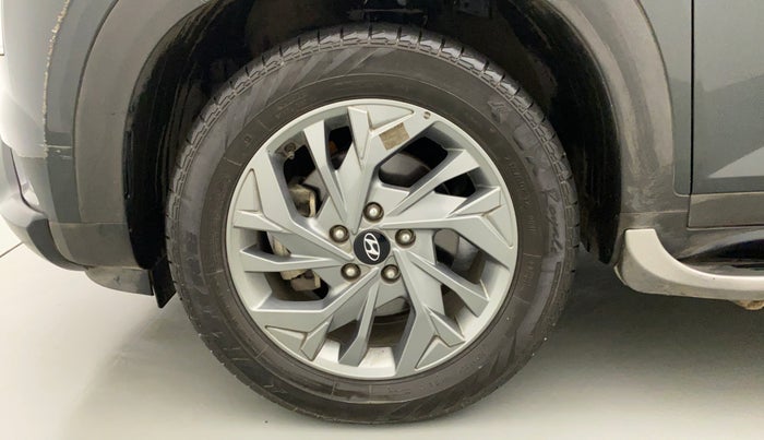 2020 Hyundai Creta SX (O) 1.4 TURBO DCT, Petrol, Automatic, 31,242 km, Left Front Wheel