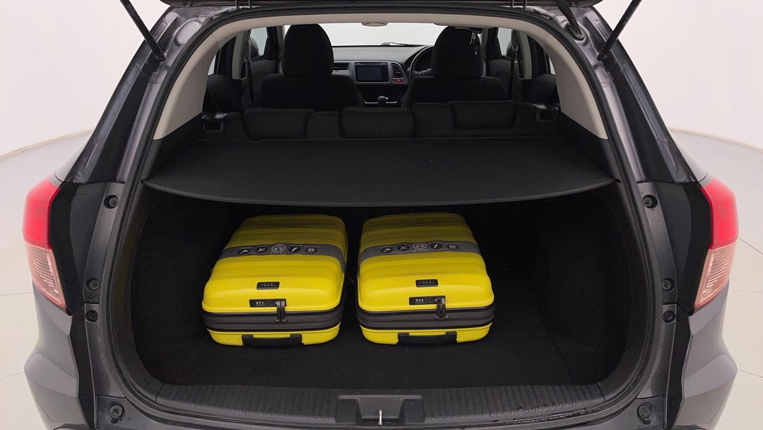 Boot Inside View with Luggage