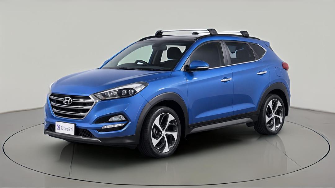 2016 Hyundai Tucson Highlander R-series (AWD), Automatic, 107392 km, Left Front Diagonal (45- Degree) View