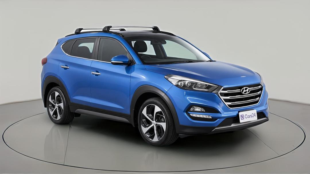 2016 Hyundai Tucson Highlander R-series (AWD), Automatic, 107392 km, Right Front Diagonal (45- Degree) View
