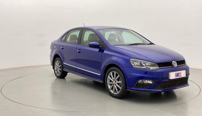 2021 Volkswagen Vento HIGHLINE PLUS 1.0 TSI AT, Petrol, Automatic, 25,578 km, Right Front Diagonal