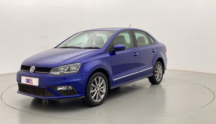 2021 Volkswagen Vento HIGHLINE PLUS 1.0 TSI AT, Petrol, Automatic, 25,578 km, Left Front Diagonal
