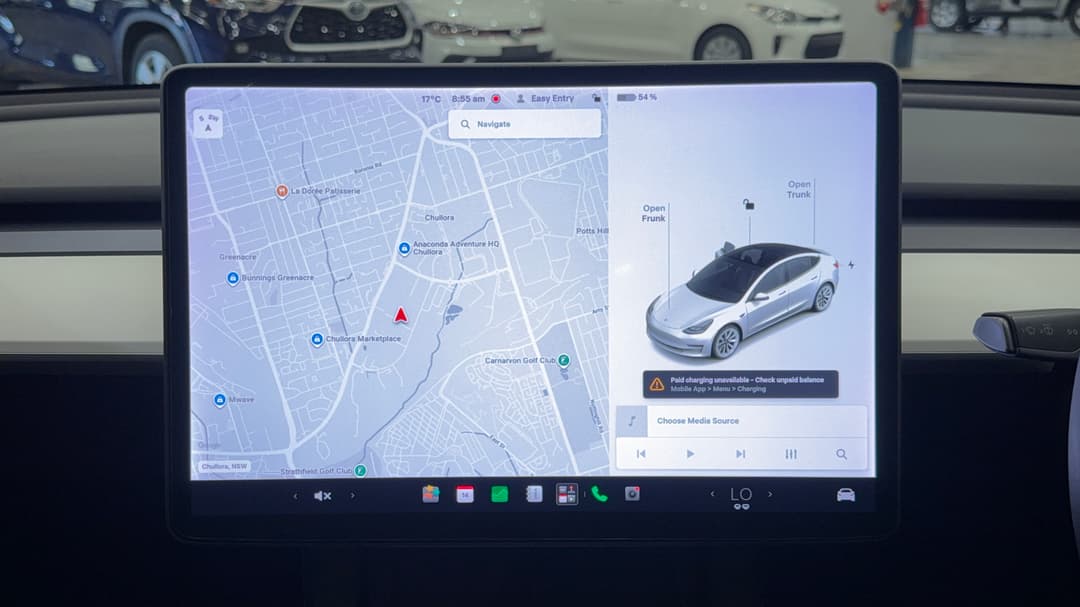 2021 Tesla Model 3 Standard Range Plus RWD, Automatic, 53942 km, Infotainment System