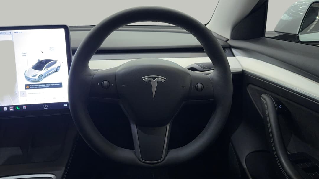2021 Tesla Model 3 Standard Range Plus RWD, Automatic, 53942 km, Steering Wheel Close-up